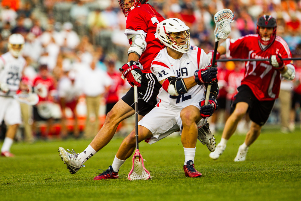 Lacrosse World Game Finals USA vs. CAN ‹ Mark Cafiero, Photographer